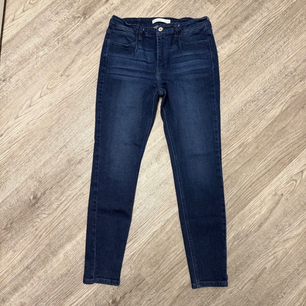 KanCan for Maurices Dark Wash Skinny Jeans Size 29 High Rise 154917